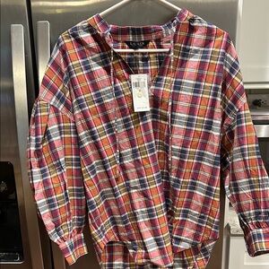 Lauren Ralph Lauren Multicolor Plaid Button Down Shirt